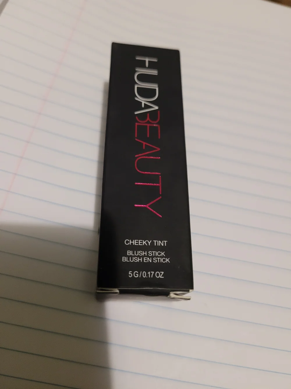 HUDA BEAUTY Cheeky Tint Blush Stick In Perky Peach